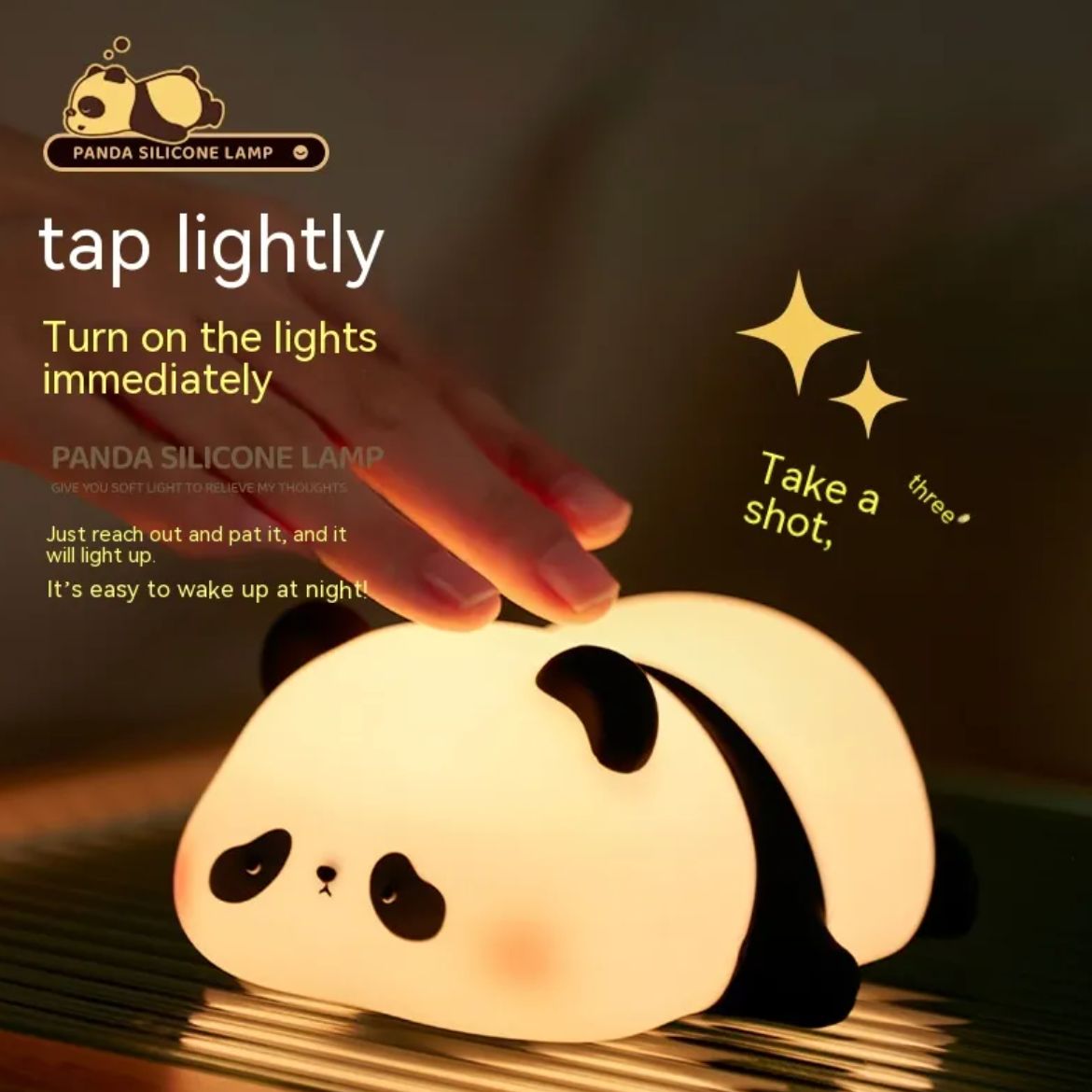 Panda Silicone Night Light